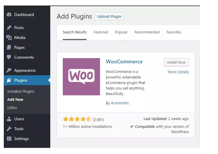 WooCommerce MariaDB: Installing WooCommerce Plugin | Hevo Data